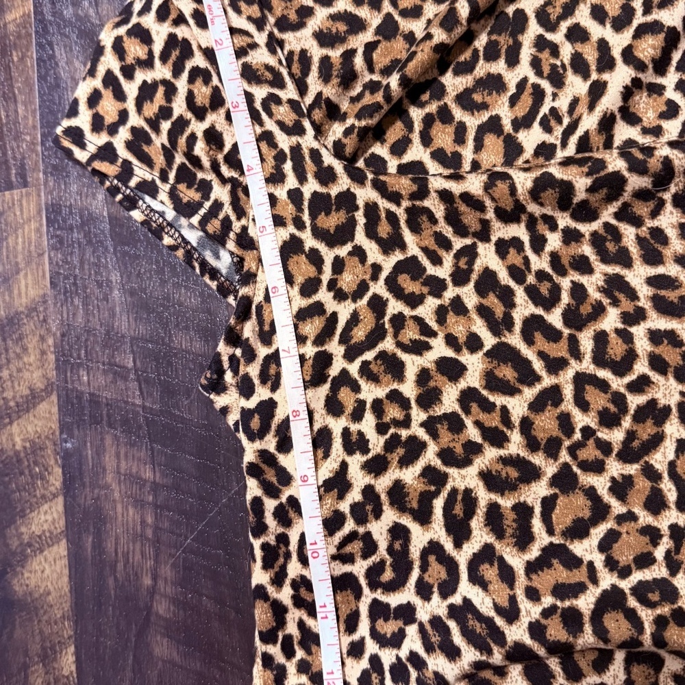 Leopard print crop shirt - Picture 5 of 5